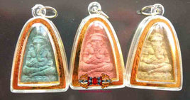 Amulette Thai du Dieu éléphant Ganesh Phra Pikanet Sao-Ah Thong Chai - Wat Kek. La Magie du Bouddha.