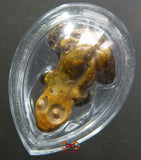 Amulette Thai grenouille en céramique.