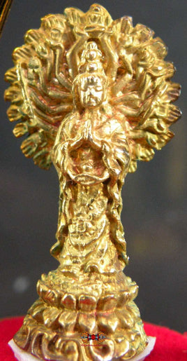 Amulette Phra Mae Guan Yin Pan Meu - Wat Wong Khong magiedubouddha