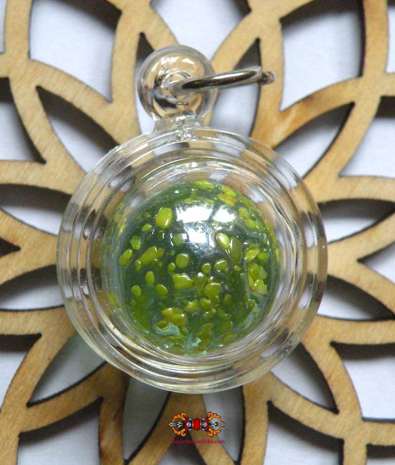 Amulette Thai bille sacré Look Geow - Wat Anong Kharam.