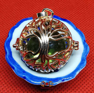 Amulette Thai bille sacrée de voeux Look Geow Sarapat Nuk - Très Vénérable LP Saur Kantiko. La Magie du Bouddha.