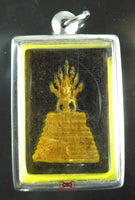 Belle amulette en bois Phra Naphrok - Wat Phra Siraram magiedubouddha