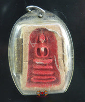 Amulette Phra Somdej rouge ancienne