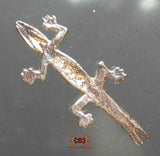 Amulette Thai de fortune - Gecko d'argent.