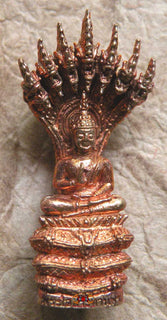 Amulette Thai du Bouddha Phra Naphok - Wat Pochai / Wat Pantha Wicha. La Magie du Bouddha.