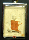 Amulette Thai portrait Roop Lor (avec relique) - Très Vénérable LP Mee.