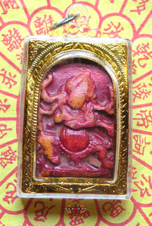 Amulette Tibétaine Tsa Tsa de Mahakala. magiedubouddha