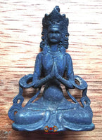 Amulette tibétaine de vairocana.