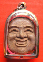 Amulette Visage du Bouddha rieur / Phra Phrom (Brahma) - Wat Chedi Hoi.