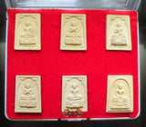 Collection de 6 amulettes - Wat Phratat Wayo.