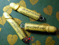 Amulette Phalique en bois sacré Mae Puh Rah Hong - Ajarn Sané