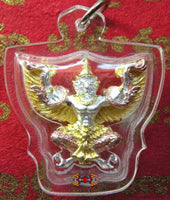 Amulette Garuda couleur or/or rose/argent