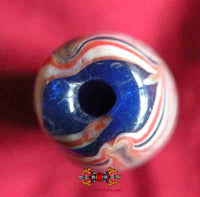 Perles anciennes en pâte de verre magiedubouddha