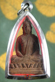 Amulette Bouddha LP Sothorn en bois de santal