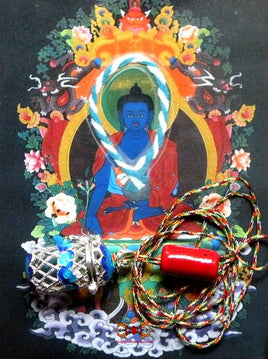 Pilule sacrée Tibétaine du Bouddha de médecine - Sangye Menla Rilbu. La Magie du Bouddha.
