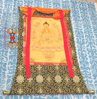 Grande Thangka du Bouddha Sakyamouni