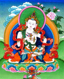 Statuette Tibétaine de Dorje Sempa (Vajrasattva).