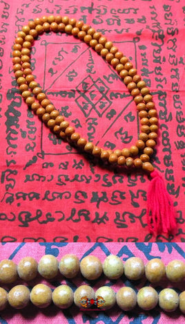 Chapelet Bouddhiste Thai Look Phrakham en poudre de fer bleu magique Lek Namphi. La Magie du Bouddha.