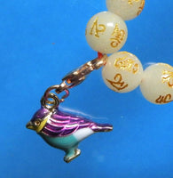 Clip compteur de mantra pour chapelet Tibétain - modèle oiseau. La Magie du Bouddha.