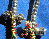 Compteurs de mantra cloche et dorje avec phurba. magiedubouddha