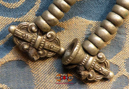 Compteurs de mantra Tibétains - Cloche et dorje. La Magie du Bouddha.