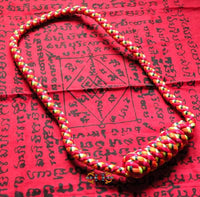 Corde de bénédiction Saï-Sin bénie par le Vénérable LP Sao - Protection pour voiture. La Magie du Bouddha.