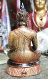 Dos du bouddha.