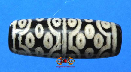 Dzi Tibétain à 36 yeux. La Magie du Bouddha.