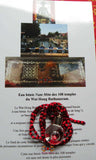 Pendentif sacré contenant de l'eau bénie Nam Mön des 108 temples - Wat Hong Rathanaram