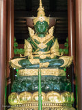 Amulette ancienne du Bouddha d'Emeraude Phra Geow Morakot