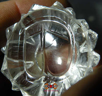 Empreintes du Bouddha en cristal du Tibet. magiedubouddha