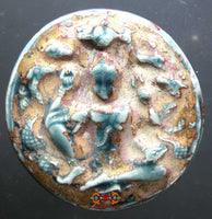 Grande amulette Jatukham Rammathep en céladon. magiedubouddha