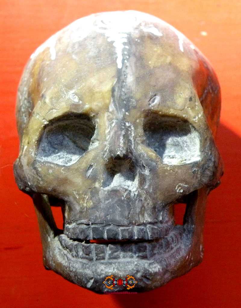 Crâne "Vaudou Thaï" Mae Hong Praï.