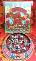 Pilule sacrée tibétaine khyung marpo rilbu.