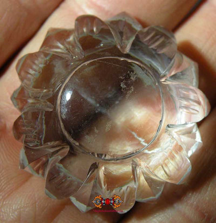 Empreintes du Bouddha en cristal du Tibet. magiedubouddha