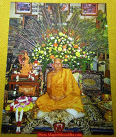 Grande amulette Phra Somdej (avec pierres reliques) - Vénérable LP Thong Gleung magiedubouddha