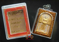 Amulette du Bouddha debout Luang Phor Barn Lem - Wat Peth Samut Worawihan. magiedubouddha
