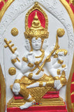 Plaque votive Phra Phrom (Brahma) - Temple du Très Vénérable LP Dooh.