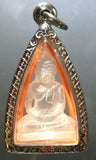 Amulette Bouddha de cristal de roche (quartz) - Très Vénérable LP Kassem.