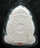 Grande amulette blanche du Bouddha Sakyamouni - Très Vénérable LP Nuam.