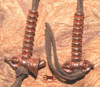 Compteurs de mantra pour mala - Cloche et vajra en cuivre. magiedubouddha
