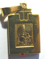 Médaille magnétique du bouddha de fortune. 