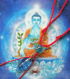 Amulette de santé Ringsel du Bouddha Sangye Menla.