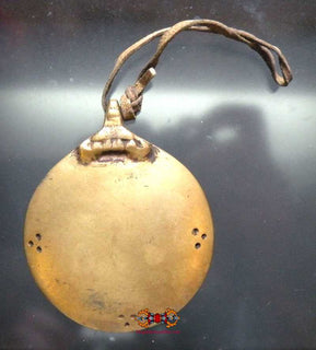 Miroir rituel Tibétain de méditation Dzogchen Melöng - Instrument rituel tantrique. magiedubouddha