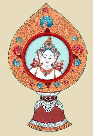 Amulette Tibétaine Dtagrol Thamched Gyiyid Du Ongwa - Rend agréable et populaire. La Magie du Bouddha.