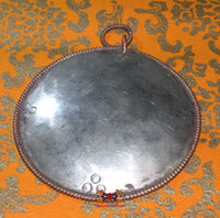 Miroir rituel Tibétain de méditation Dzogchen Melöng - Instrument rituel tantrique.