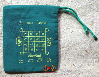 Sac de fortune Pa Yant Pokasap - Très Vénérable Potan Kiew Kitikuno. La Magie du Bouddha.