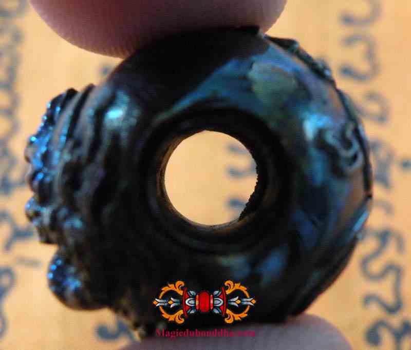 Perle sacrée alchimique Look Sakot Phra Rahu - protection puissante co
