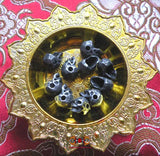 Perles crânes pour mala Tibétain.