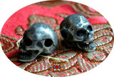 Perles crânes pour mala Tibétain.